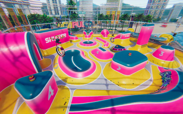 video game Roller Champions HD Desktop Wallpaper | Background Image