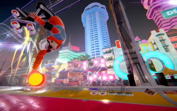 video game Roller Champions HD Desktop Wallpaper | Background Image