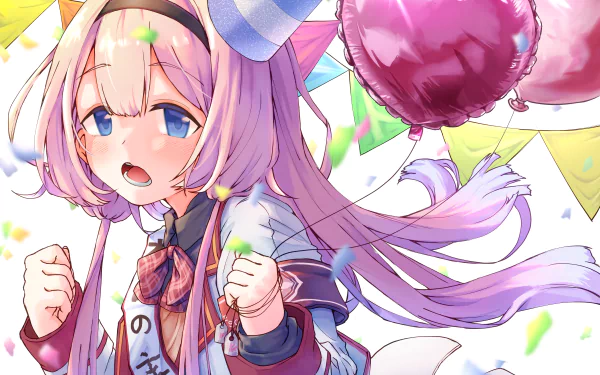 Suo Sango Anime Virtual Youtuber HD Desktop Wallpaper | Background Image