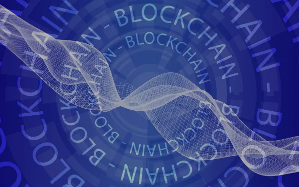 technology Blockchain HD Desktop Wallpaper | Background Image