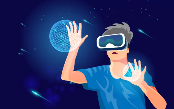 technology Metaverse HD Desktop Wallpaper | Background Image