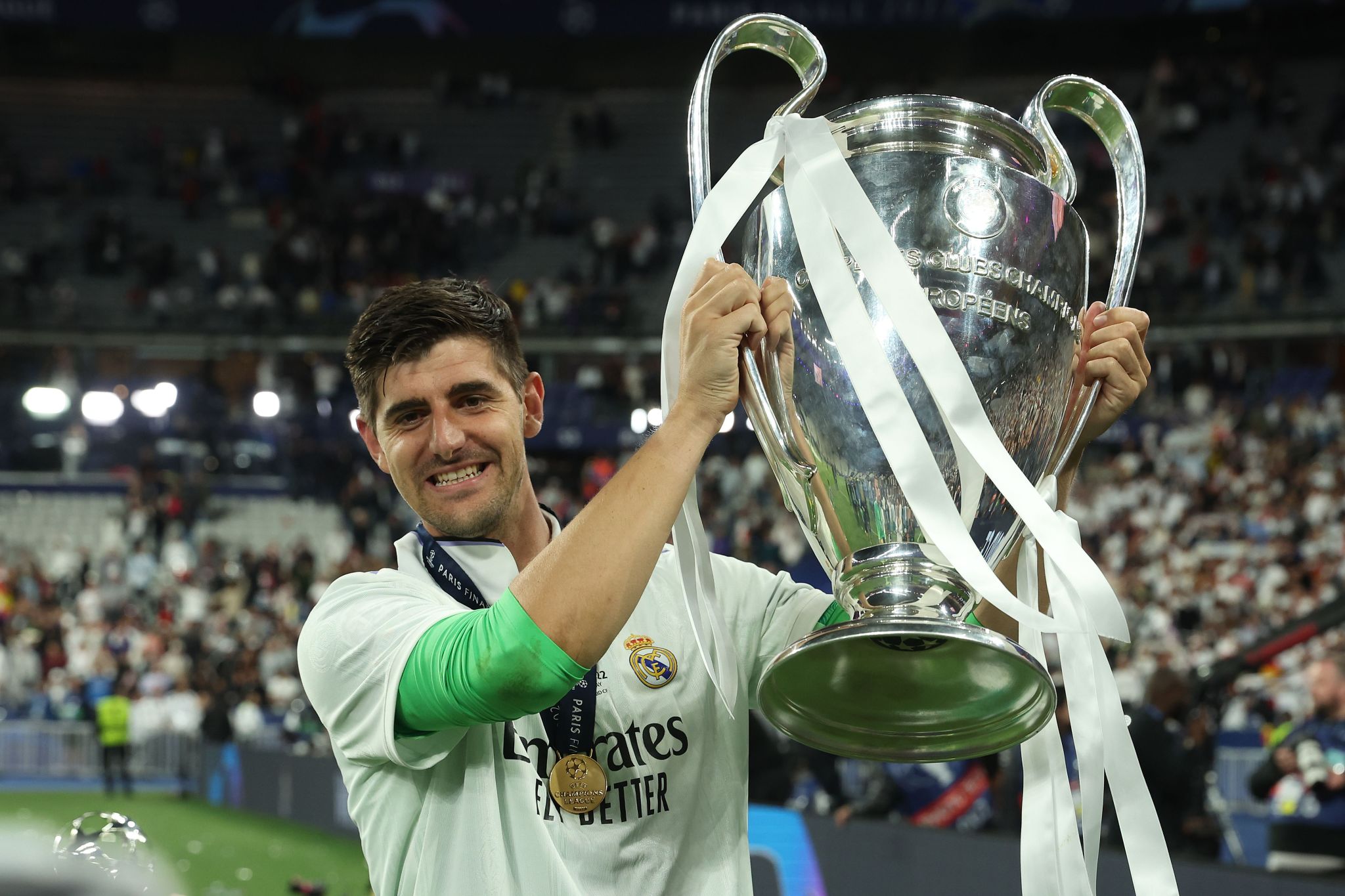 Download UEFA Champions League Real Madrid C.F. Thibaut Courtois Sports ...