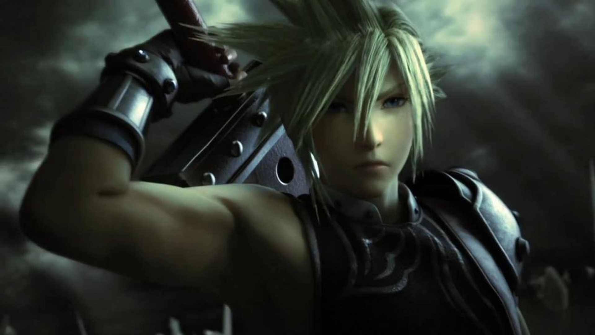 Cloud Strife from Dissidia 012: Final Fantasy - a video game character with a striking appearance.