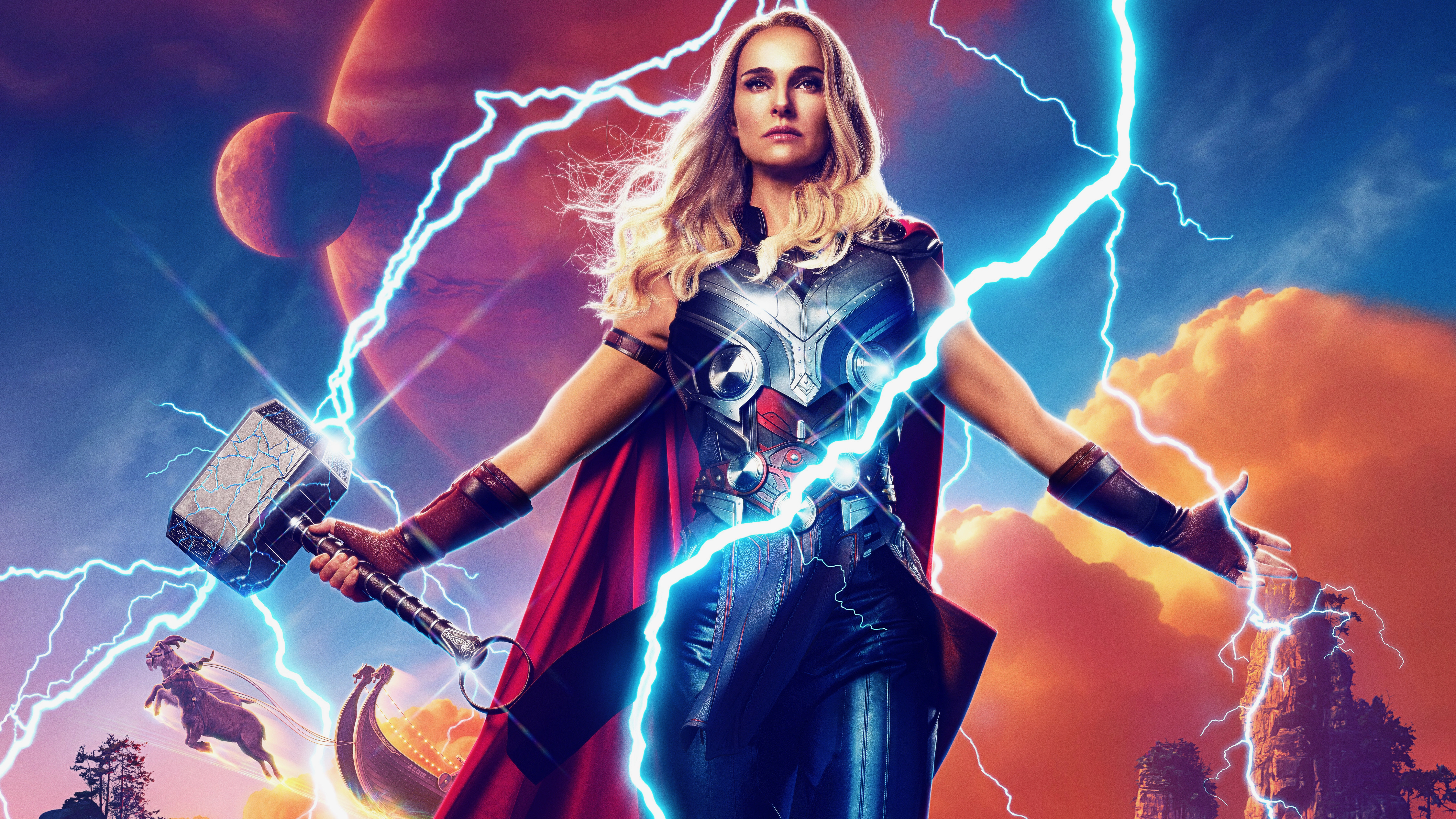 10+ 4K Lady Thor Wallpapers | Background Images