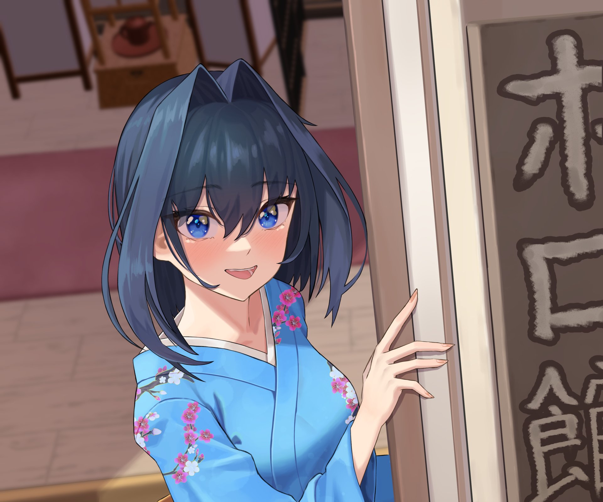 Download Hololive Ouro Kronii Anime Virtual Youtuber HD Wallpaper