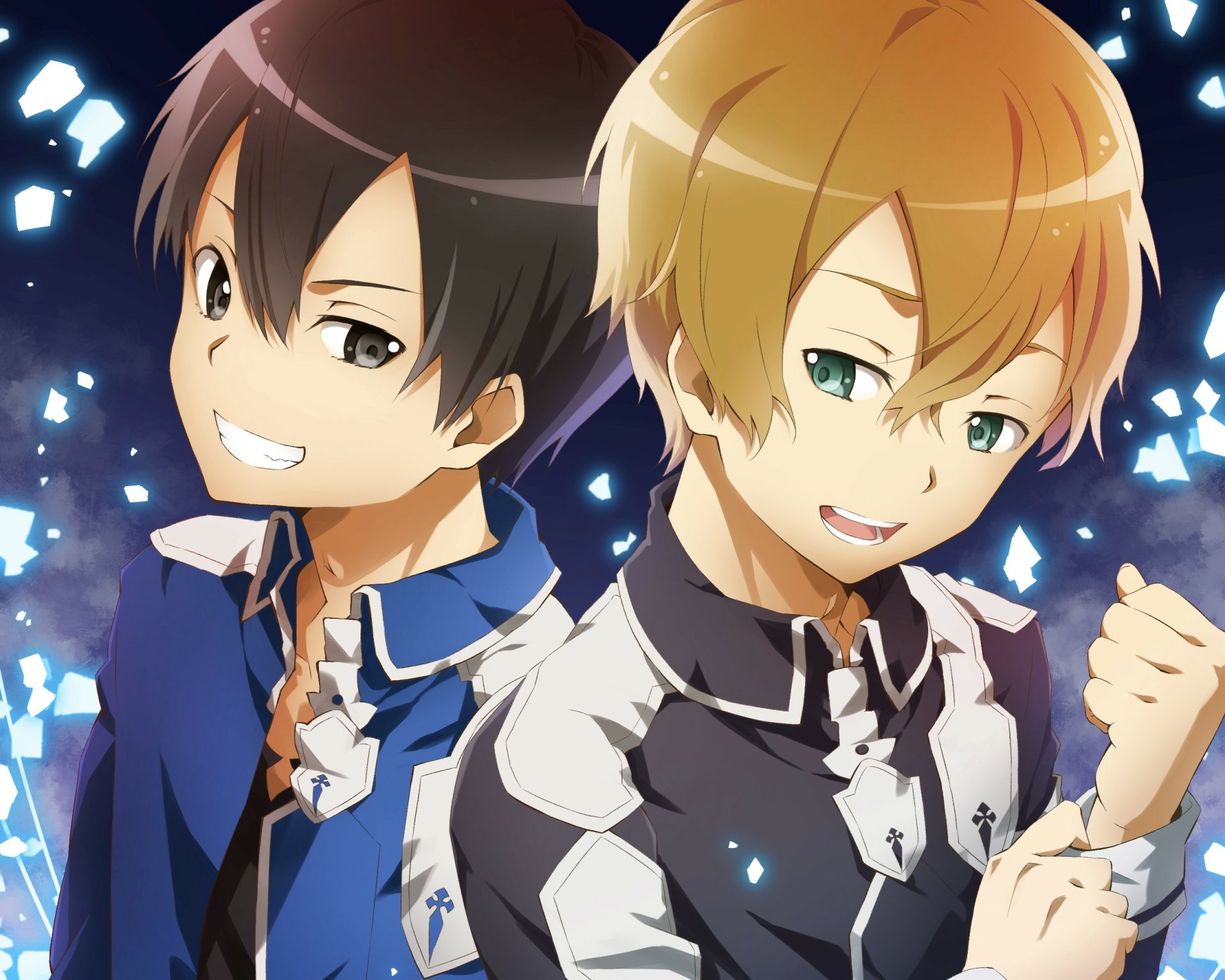 Download Kirito (Sword Art Online) Eugeo (Sword Art Online) Anime Sword Art Online HD Wallpaper by おぼろ猫