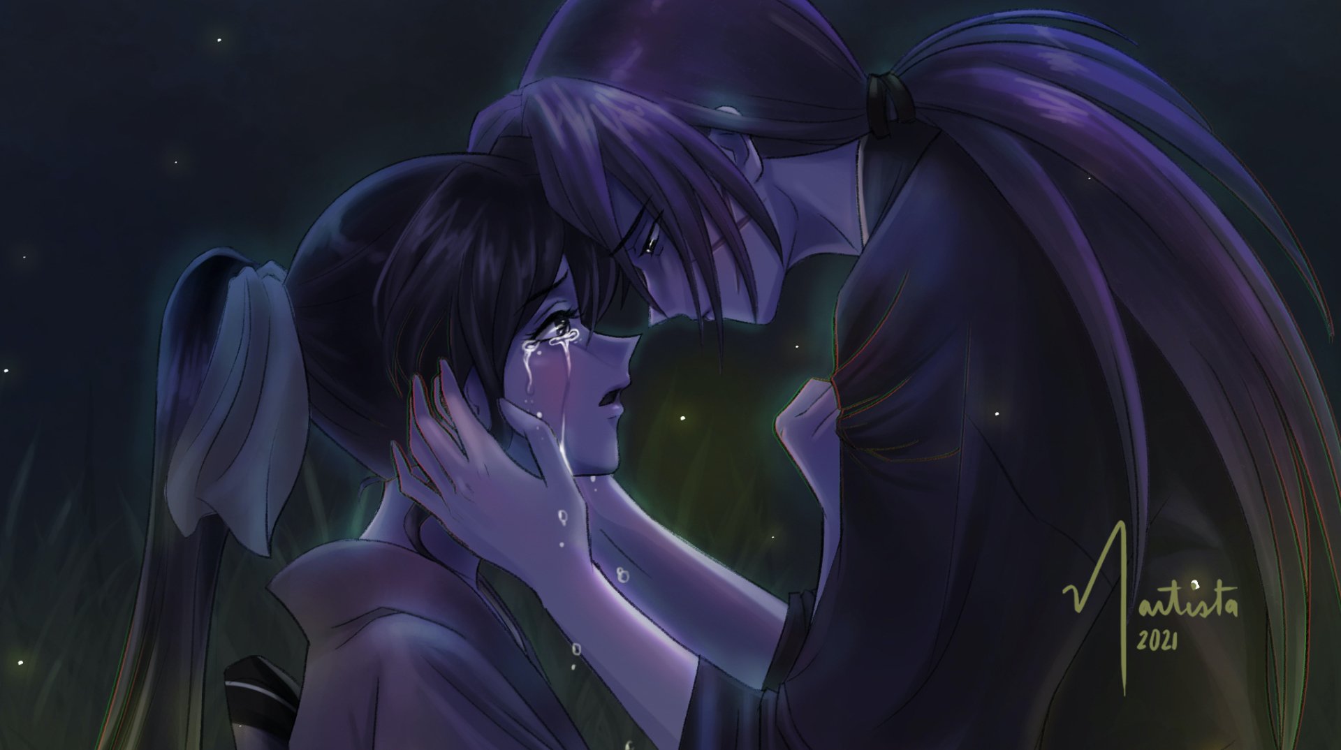 Download Kaoru Kamiya Kenshin Himura Anime Rurouni Kenshin HD Wallpaper by nartista