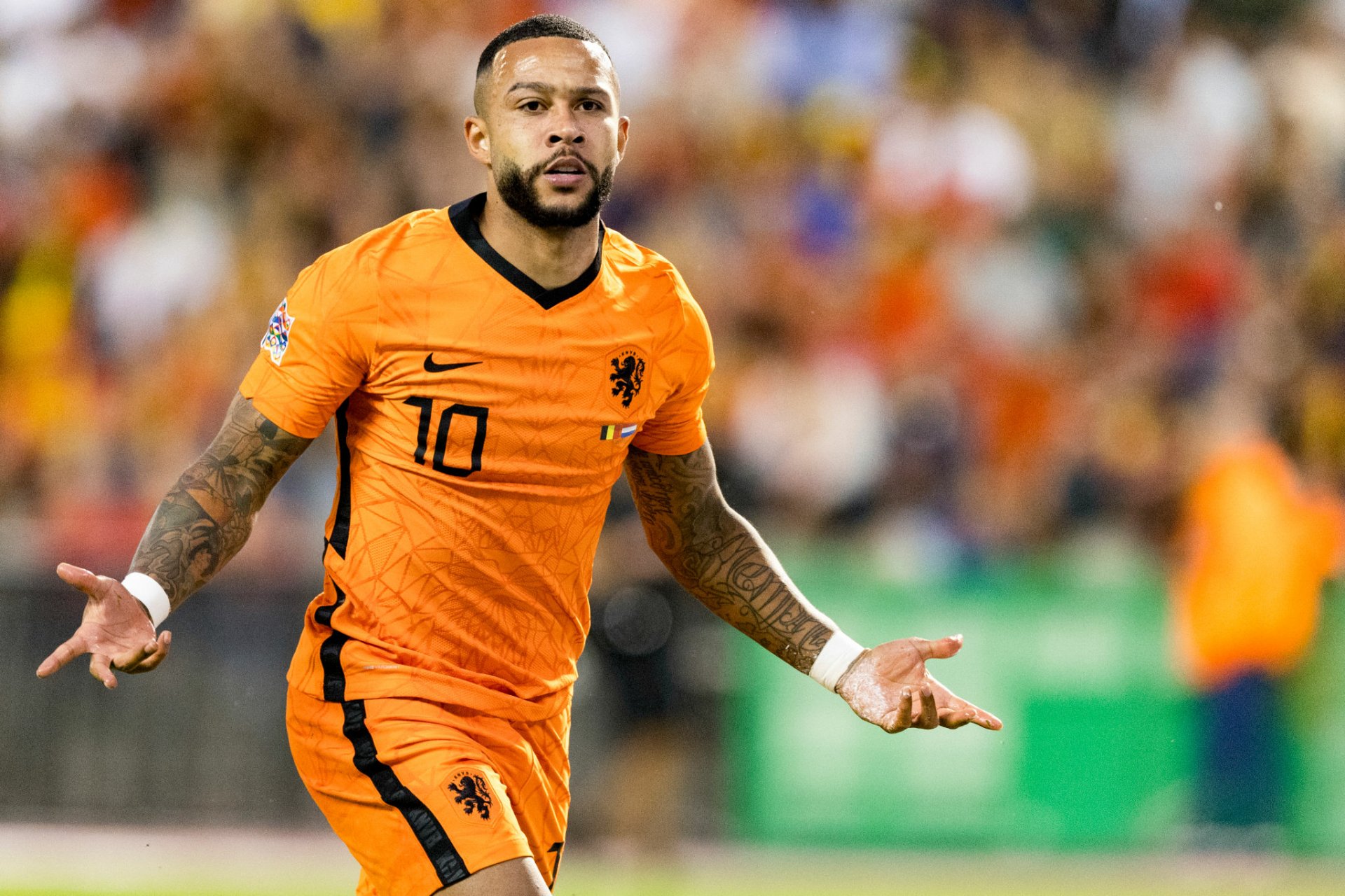 Download Netherlands National Football Team Memphis Depay Sports HD ...