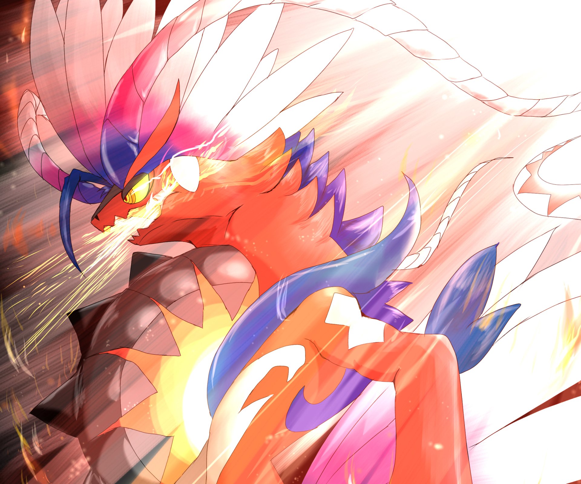 Download Koraidon (Pokémon) Video Game Pokémon: Scarlet And Violet HD Wallpaper