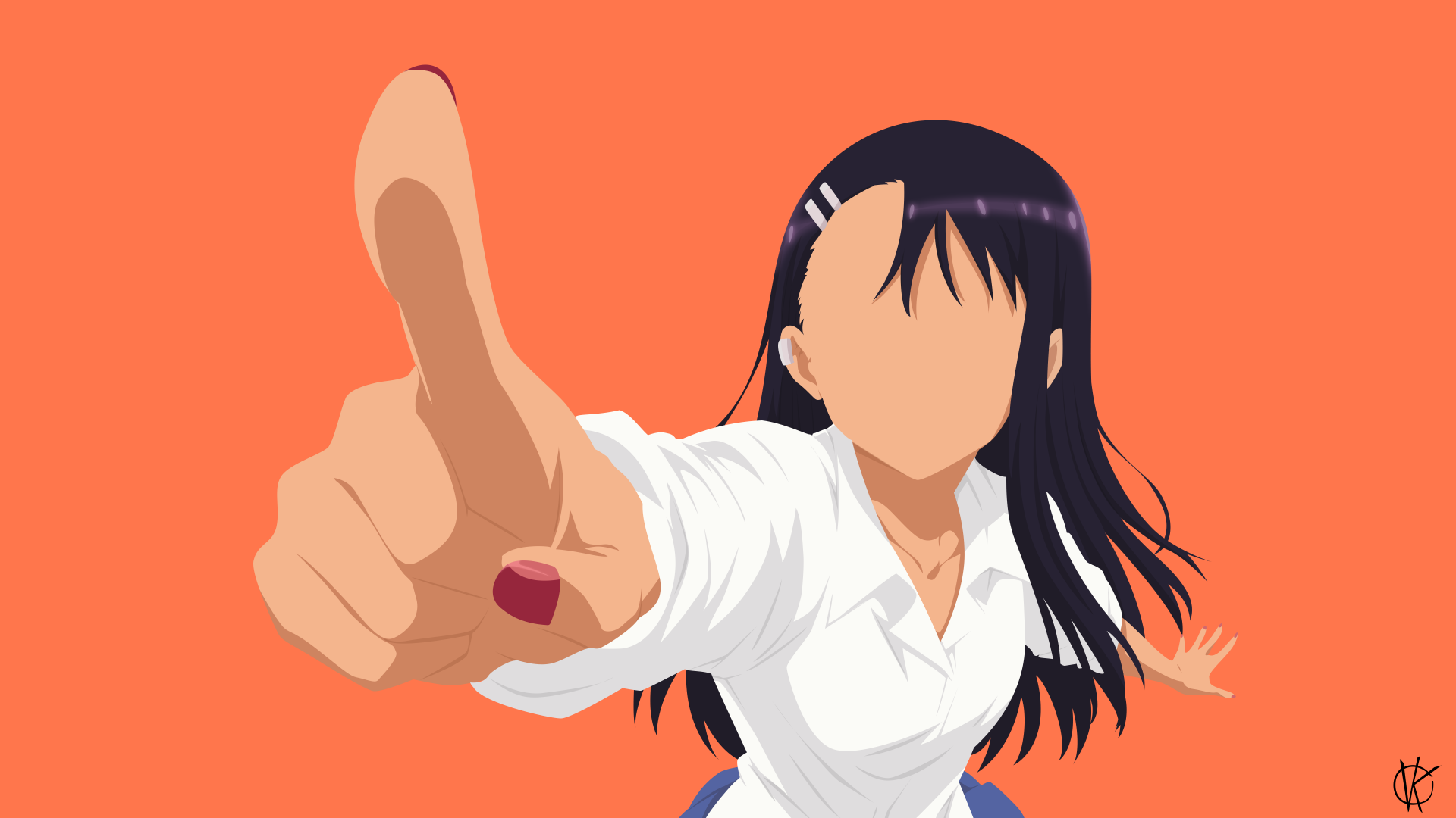 Download Hayase Nagatoro Anime Don't Toy With Me, Miss Nagatoro 4k Ultra HD Wallpaper by VK-for-da-win