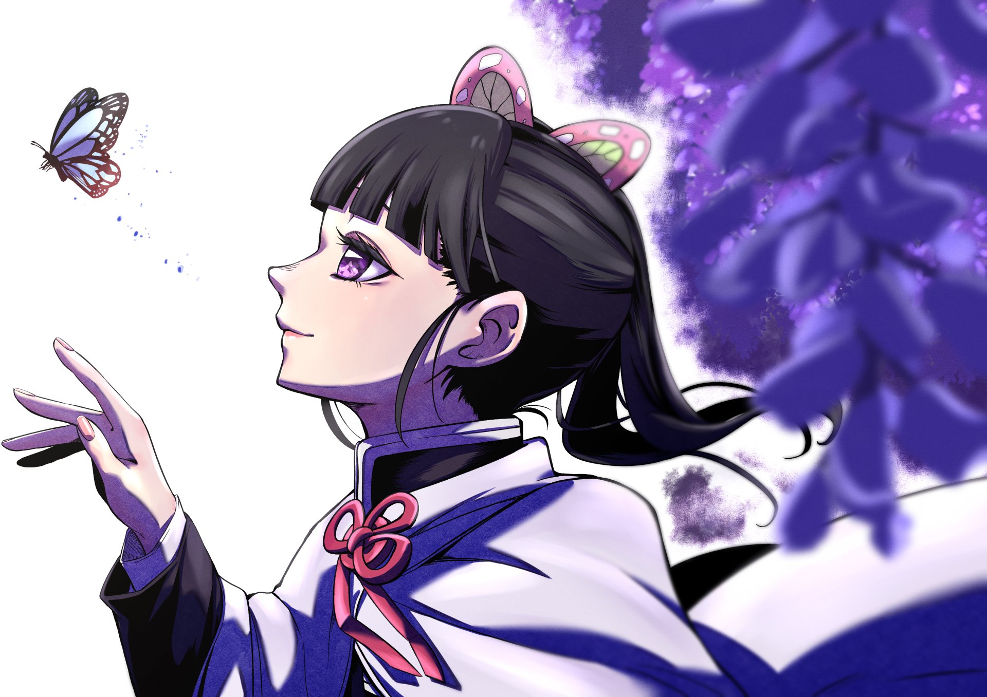 Download Kanao Tsuyuri Anime Demon Slayer: Kimetsu No Yaiba HD Wallpaper by タイジュ