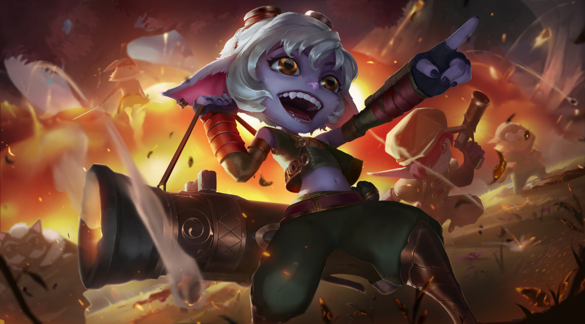 Download Tristana (League Of Legends) Video Game League Of Legends HD Wallpaper