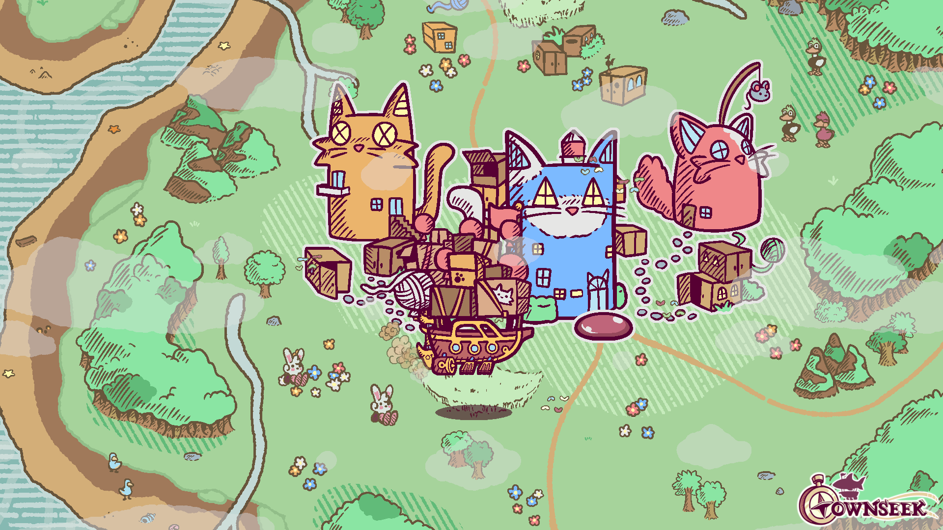 Download Video Game Townseek HD Wallpaper