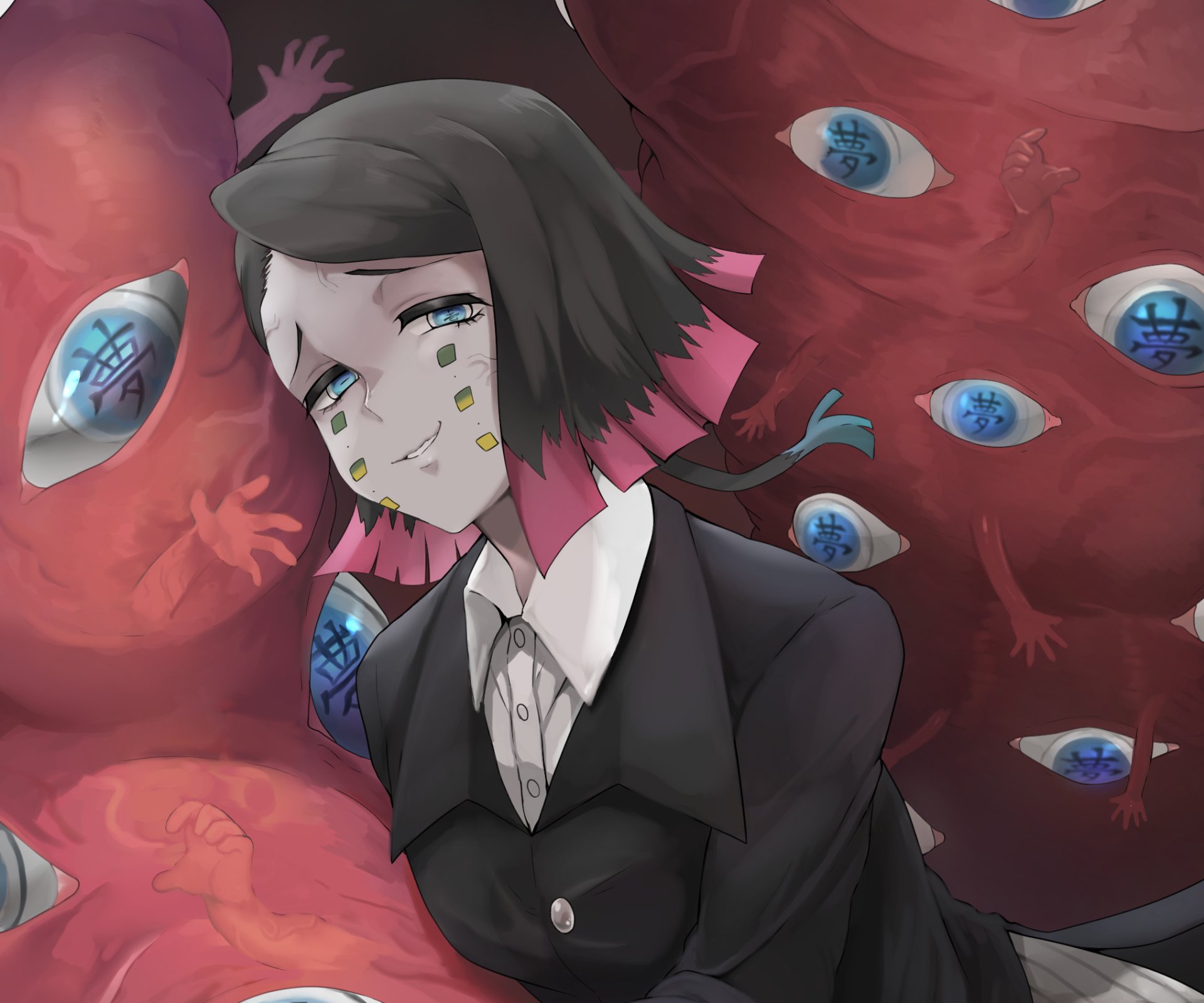 Download Enmu (Demon Slayer) Anime Demon Slayer: Kimetsu No Yaiba HD Wallpaper by ティラノりんこ
