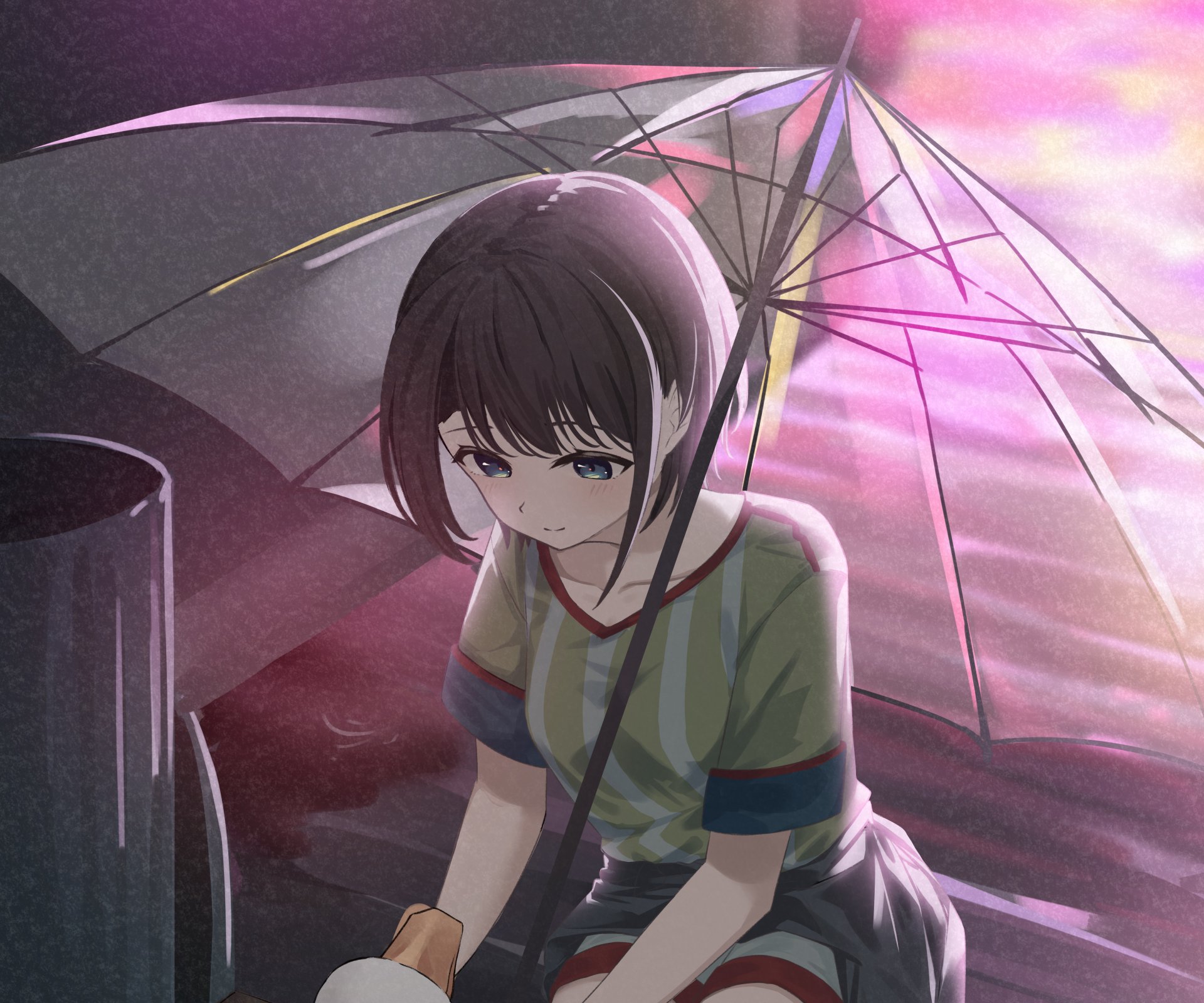 Download Hololive Oozora Subaru Anime Virtual Youtuber 4k Ultra HD Wallpaper