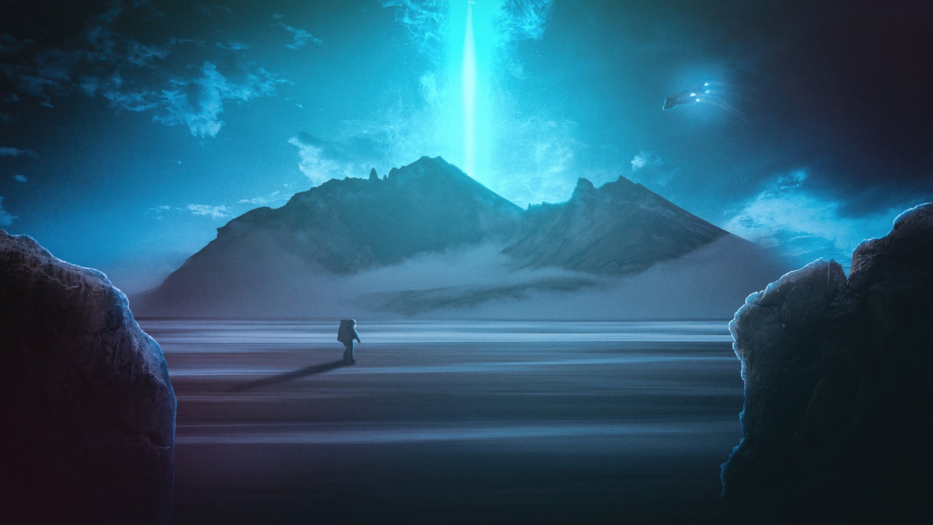 Download Sci Fi Astronaut HD Wallpaper by artrakiri | 1920x1080 ...