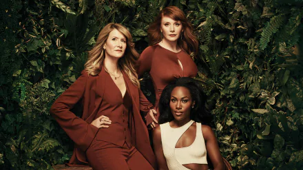 DeWanda Wise Laura Dern Bryce Dallas Howard movie Jurassic World: Dominion HD Desktop Wallpaper | Background Image