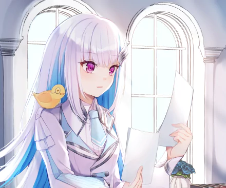 Nijisanji Lize Helesta Anime Virtual Youtuber HD Desktop Wallpaper | Background Image