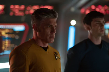 Christopher Pike Anson Mount TV Show Star Trek: Strange New Worlds HD Desktop Wallpaper | Background Image