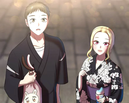 Marin Kitagawa Wakana Gojo Anime My Dress-Up Darling HD Desktop Wallpaper | Background Image