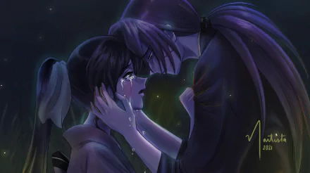 Kaoru Kamiya Kenshin Himura Anime Rurouni Kenshin HD Desktop Wallpaper | Background Image