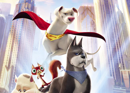 movie DC League of Super-Pets HD Desktop Wallpaper | Background Image