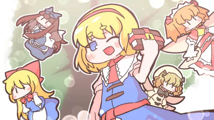 Alice Margatroid video game Kubinashi Recollection HD Desktop Wallpaper | Background Image