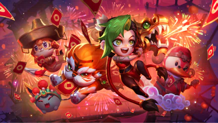 video game Teamfight Tactics HD Desktop Wallpaper | Background Image