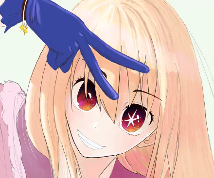 Ruby Hoshino Anime Oshi no Ko HD Desktop Wallpaper | Background Image