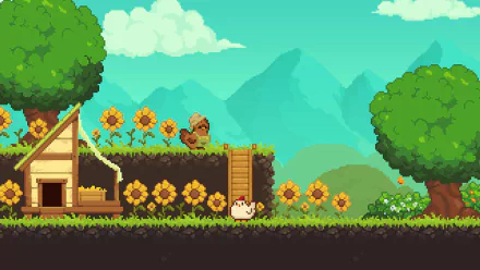 video game Chicken Journey HD Desktop Wallpaper | Background Image