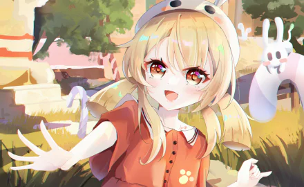 Klee (Genshin Impact) video game Genshin Impact HD Desktop Wallpaper | Background Image