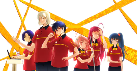 Anime The Devil Is a Part-Timer! HD Desktop Wallpaper | Background Image