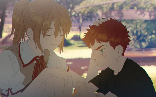 Taiga Fujimura Shirou Emiya Anime Fate/Stay Night HD Desktop Wallpaper | Background Image