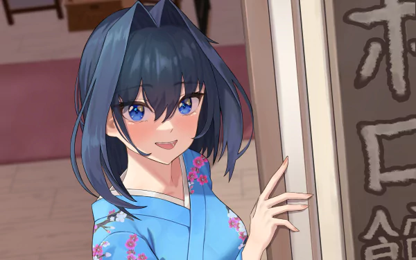 hololive Ouro Kronii Anime Virtual Youtuber HD Desktop Wallpaper | Background Image