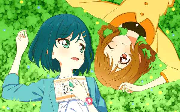 Hanamichi Ran Fuwa Kokone Anime Delicious Party Precure HD Desktop Wallpaper | Background Image