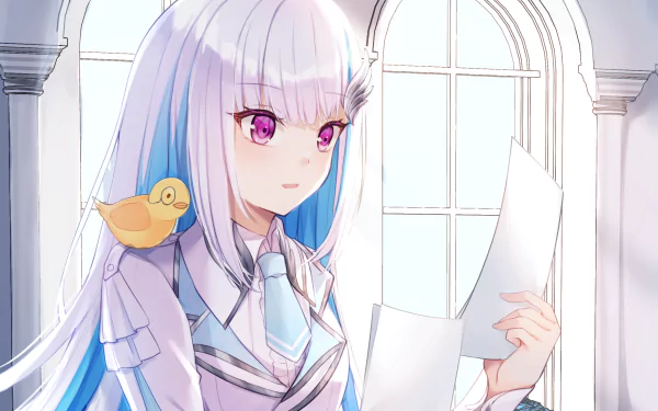 Nijisanji Lize Helesta Anime Virtual Youtuber HD Desktop Wallpaper | Background Image