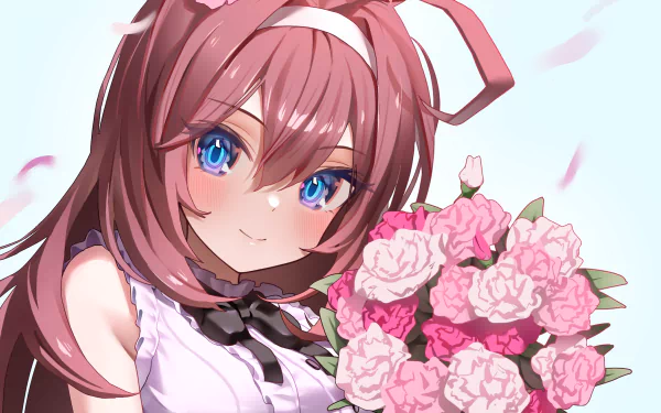 Mihono Bourbon Anime Uma Musume: Pretty Derby HD Desktop Wallpaper | Background Image