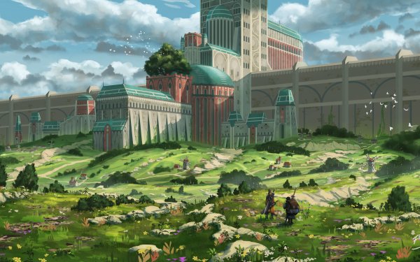 Fantasy City HD Wallpaper | Background Image