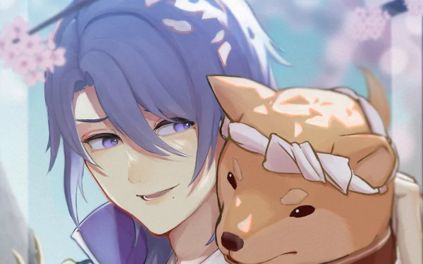 Shiba (Genshin Impact) Kamisato Ayato video game Genshin Impact HD Desktop Wallpaper | Background Image