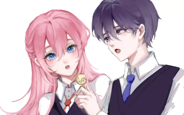 Yuu Izumi Micchon Shikimori Anime Shikimori's Not Just a Cutie HD Desktop Wallpaper | Background Image