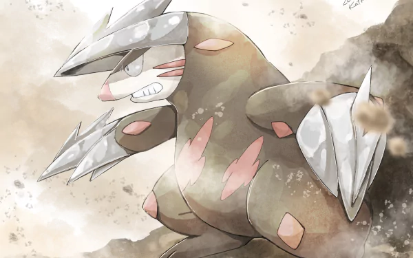 Excadrill (Pokémon) video game Pokemon HD Desktop Wallpaper | Background Image