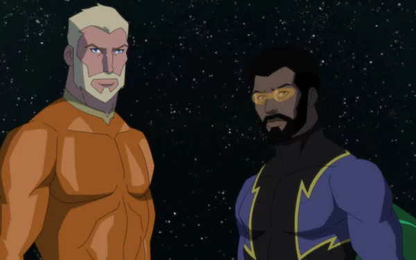 Black Lightning Aquaman TV Show Young Justice HD Desktop Wallpaper | Background Image