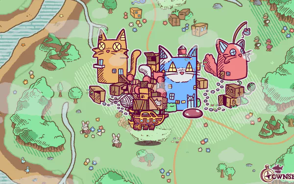 video game Townseek HD Desktop Wallpaper | Background Image