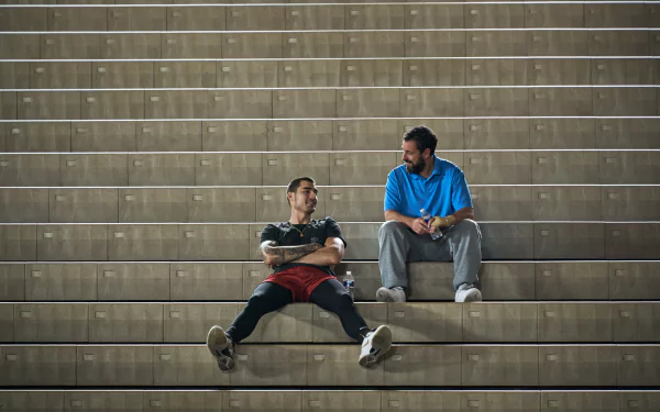 Juancho Hernangomez Ben Stiller movie Hustle HD Desktop Wallpaper | Background Image
