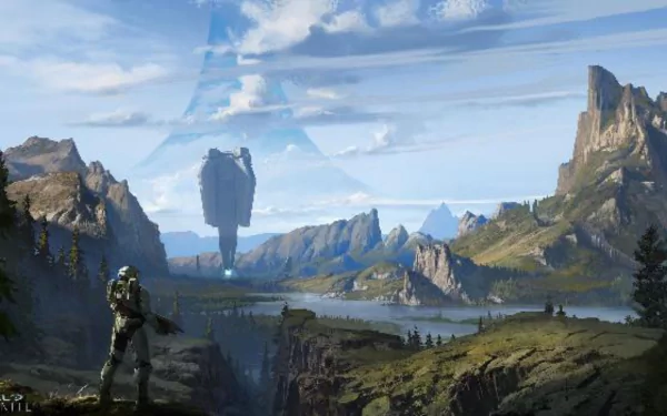 video game Halo Infinite HD Desktop Wallpaper | Background Image