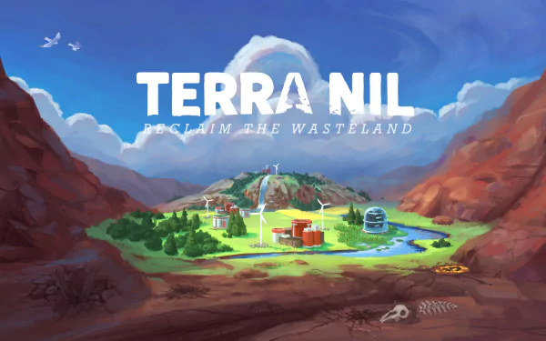 video game Terra Nil HD Desktop Wallpaper | Background Image
