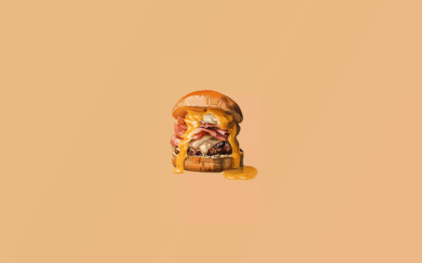 Comida Hamburger Papel de Parede HD | Plano de Fundo