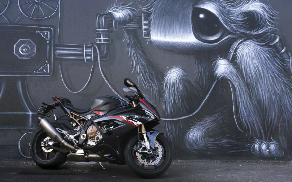 graffiti vehicle BMW S1000R HD Desktop Wallpaper | Background Image