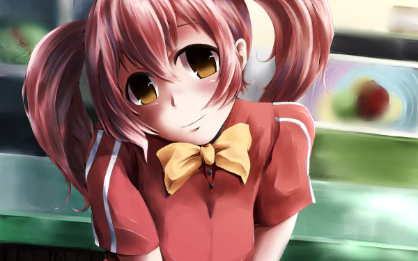 Chiho Sasaki Anime The Devil Is a Part-Timer! HD Desktop Wallpaper | Background Image