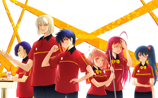 Anime The Devil Is a Part-Timer! HD Desktop Wallpaper | Background Image